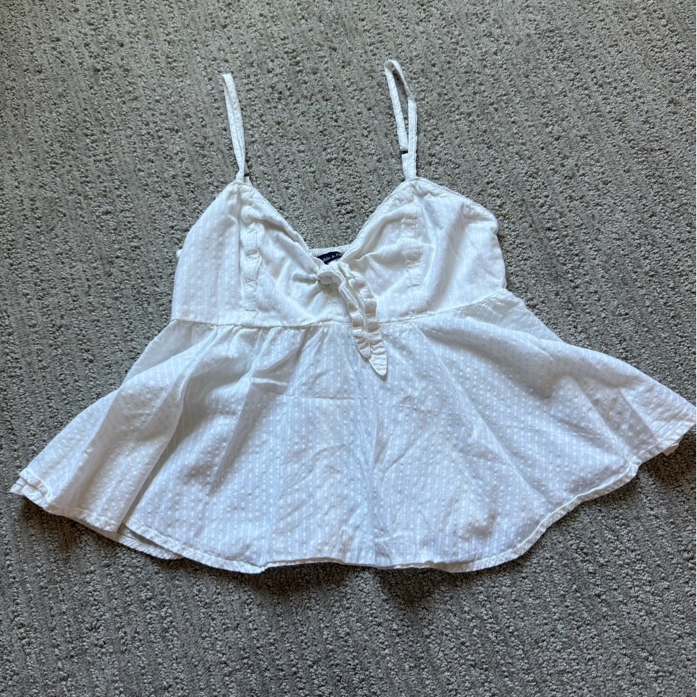 Abercrombie & Fitch White Camisole Top